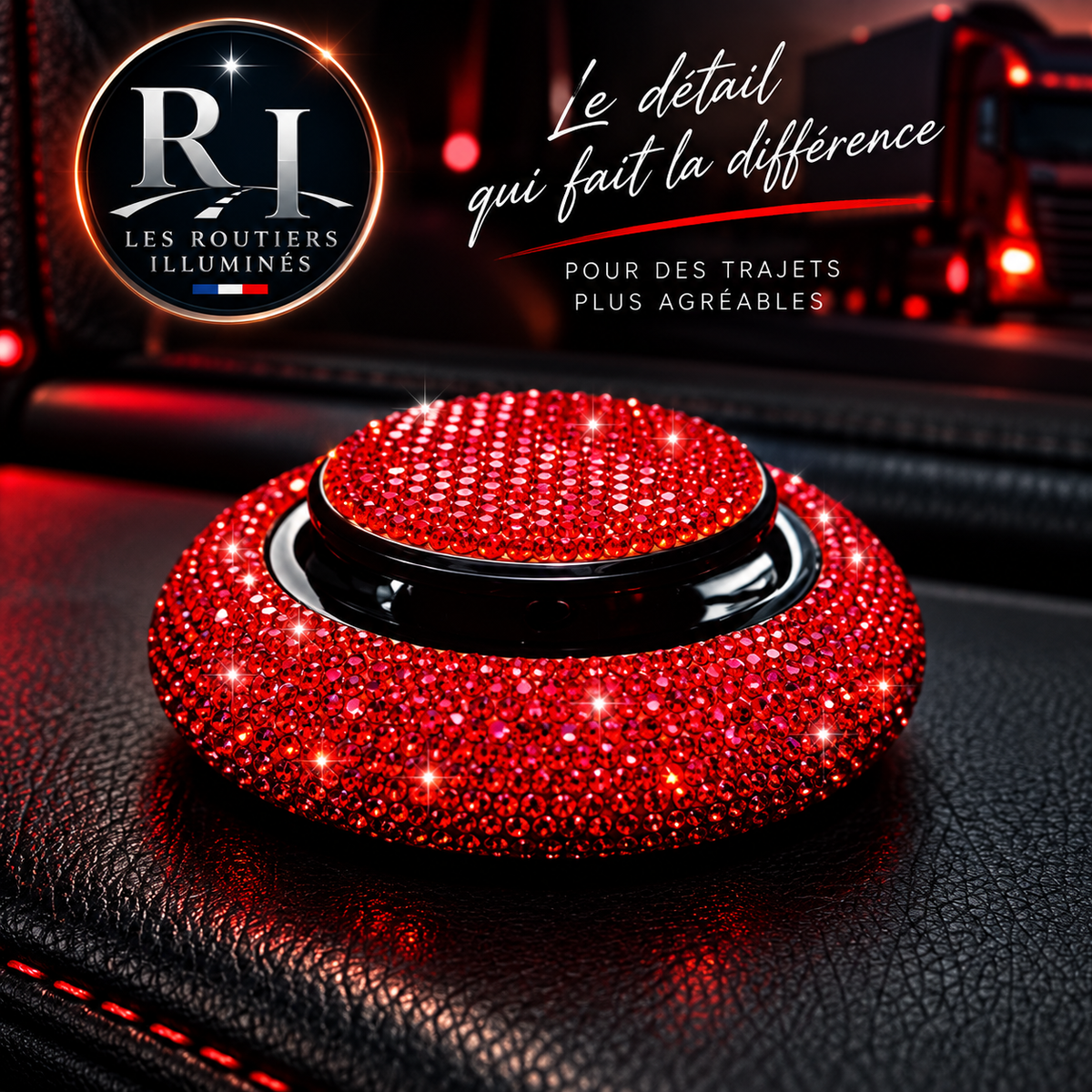 Diffuseur de parfum diamant - Camion et voiture