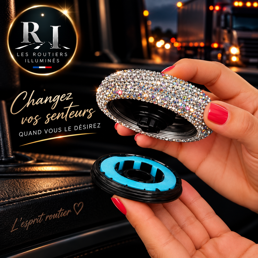 Diffuseur de parfum diamant - Camion et voiture