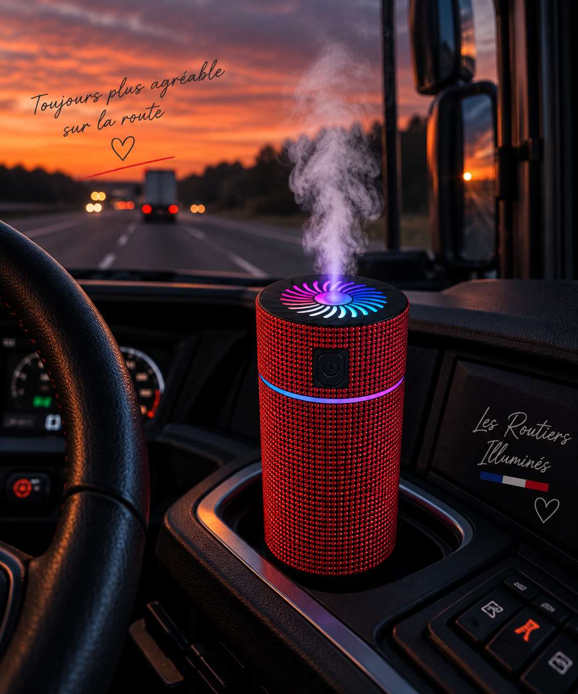 Humidificateur USB compact - Camion et voiture
