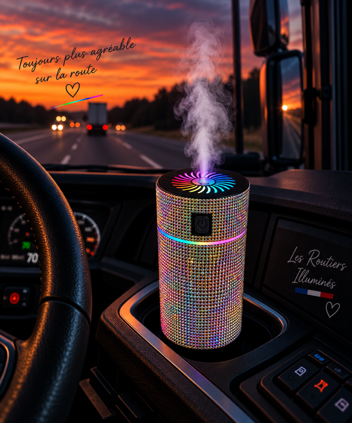 Humidificateur USB compact - Camion et voiture