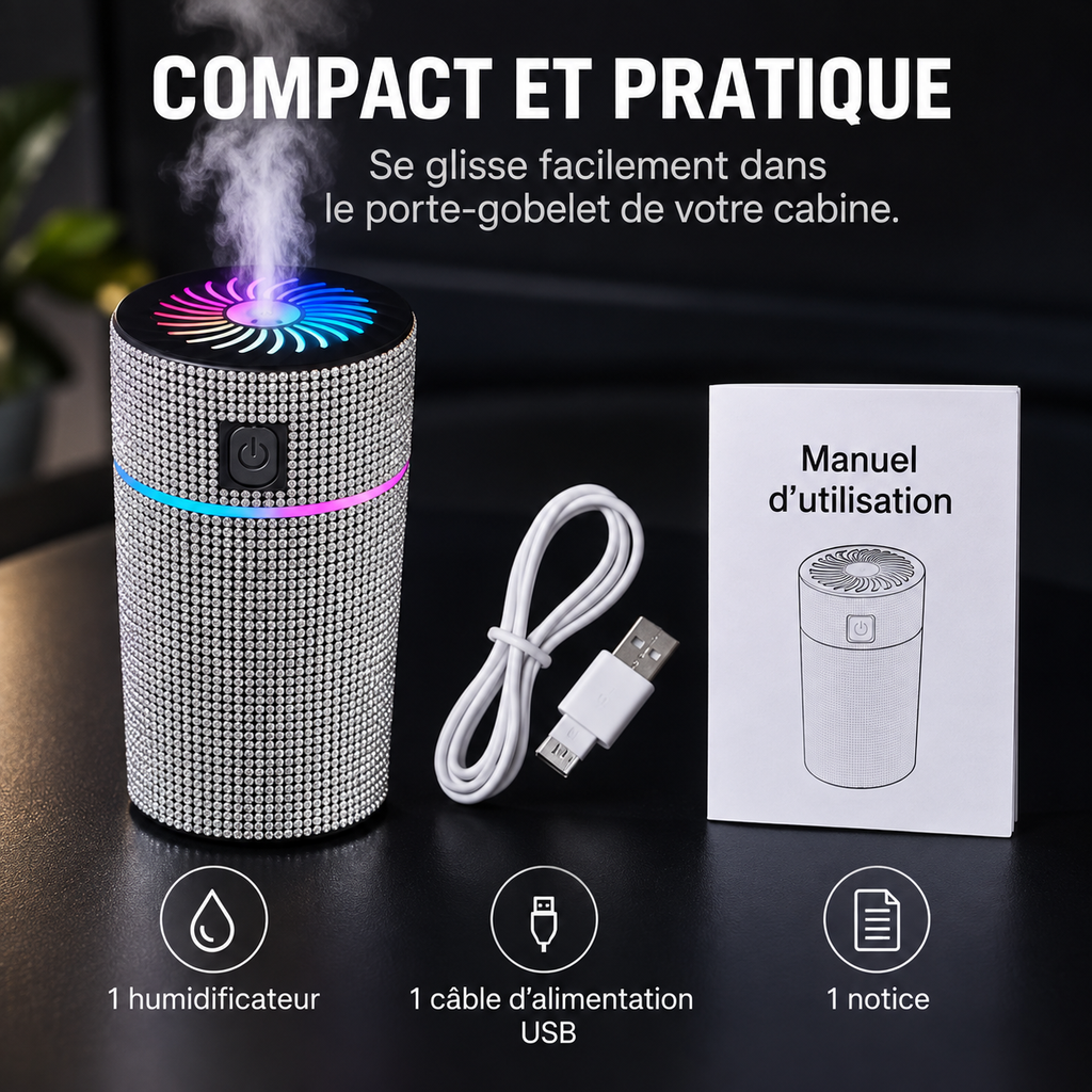 Humidificateur USB compact - Camion et voiture
